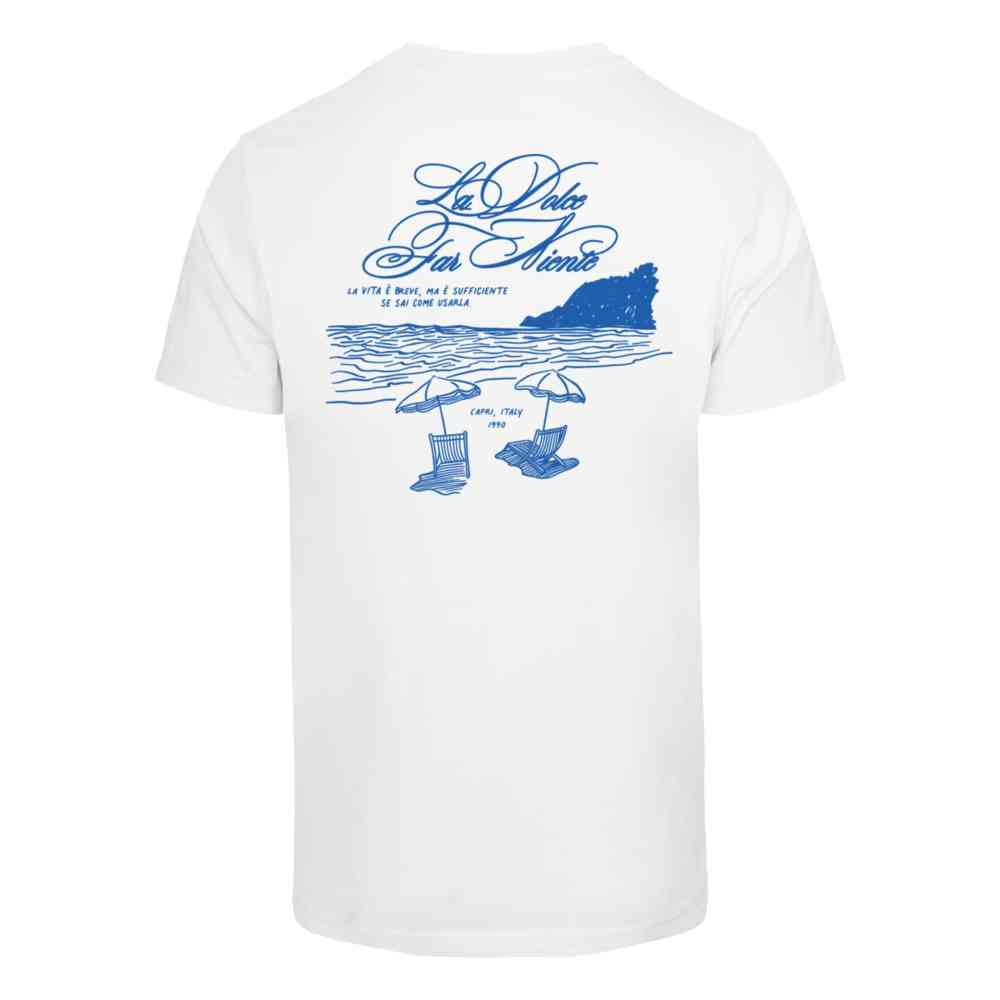 Mister Tee - La Vita E Breve Mens T-shirt - White